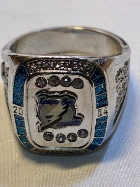 Tampa Bay Stanley Cup Commemorative Ring Molson 2015 NHL